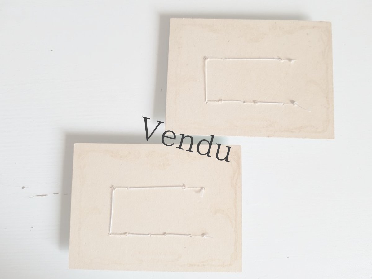 画像6: フランスアンティーク　ちいさなオーバル型ガラスボタンシート12mm (6)