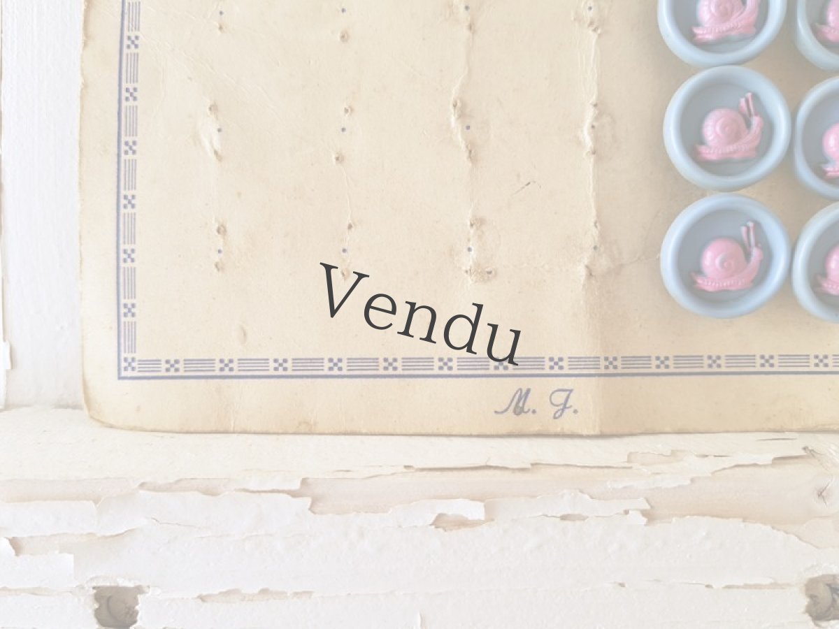 画像4: フランスヴィンテージ　かたつむりボタン 17mm (4)