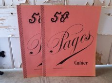 画像1: フランスヴィンテージ　ノート 50 Pages Cahier Rose (1)