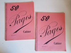 画像8: フランスヴィンテージ　ノート 50 Pages Cahier Rose (8)