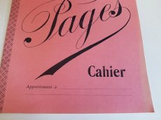画像9: フランスヴィンテージ　ノート 50 Pages Cahier Rose (9)