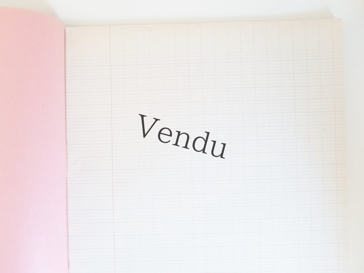 画像4: フランスヴィンテージ　ノート 50 Pages Cahier Rose (4)