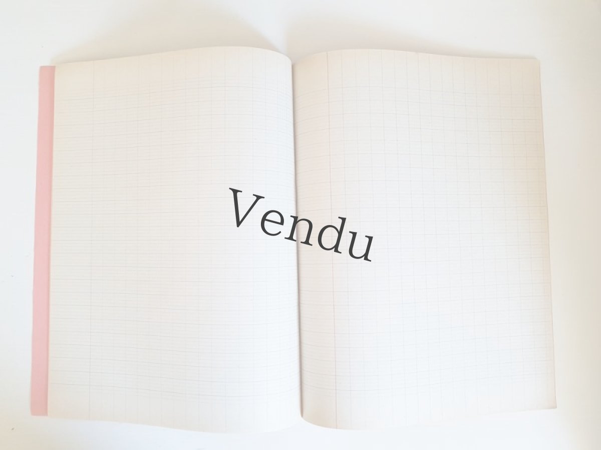 画像5: フランスヴィンテージ　ノート 50 Pages Cahier Rose (5)