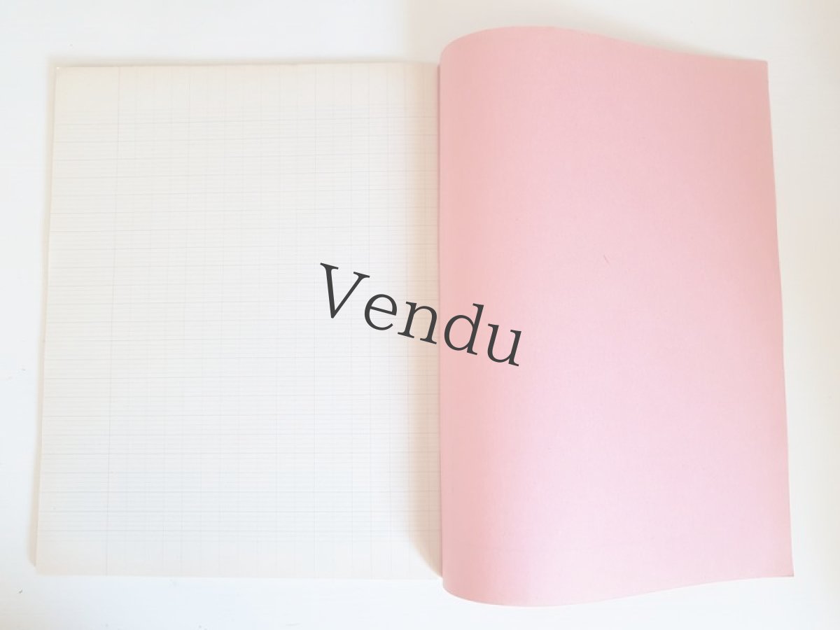 画像6: フランスヴィンテージ　ノート 50 Pages Cahier Rose (6)