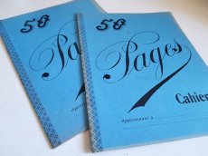 画像2: フランスヴィンテージ　ノート 50 Pages Cahier Bleu (2)