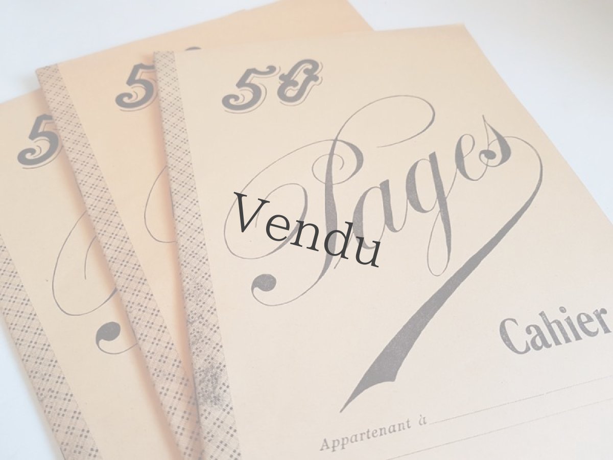 画像2: フランスヴィンテージ　ノート 50 Pages Cahier Jaune (2)