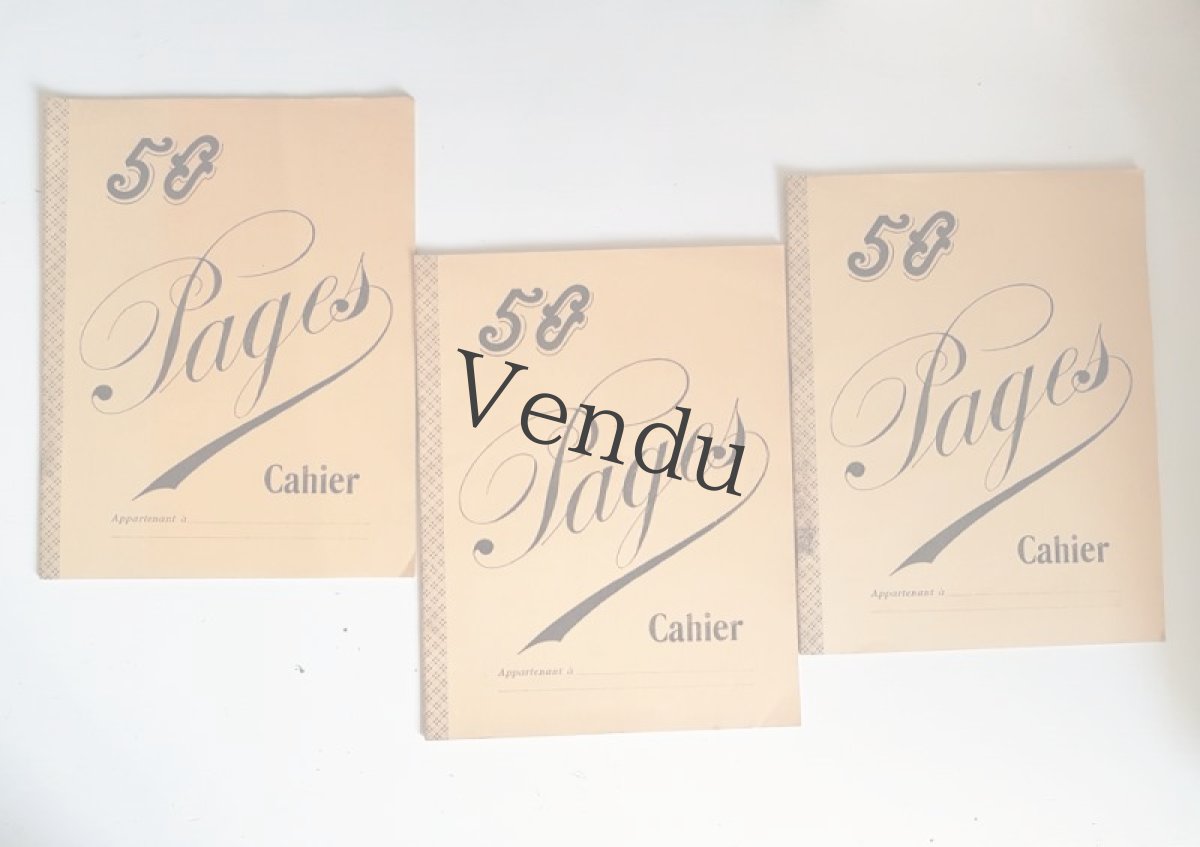 画像8: フランスヴィンテージ　ノート 50 Pages Cahier Jaune (8)