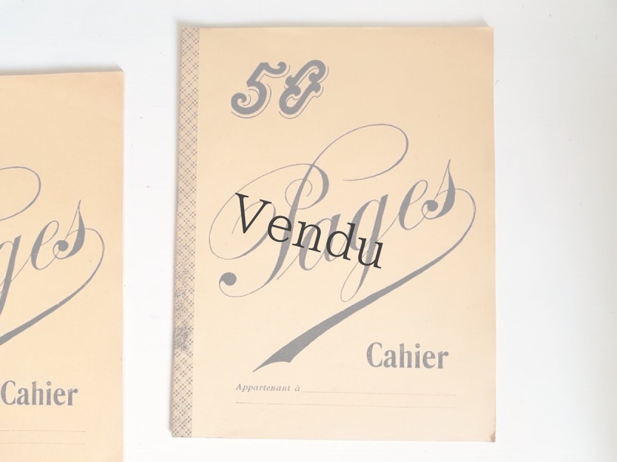 画像11: フランスヴィンテージ　ノート 50 Pages Cahier Jaune (11)