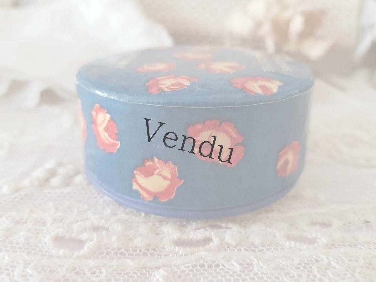 画像4: フランスアンティーク　未使用パウダーボックス (4)