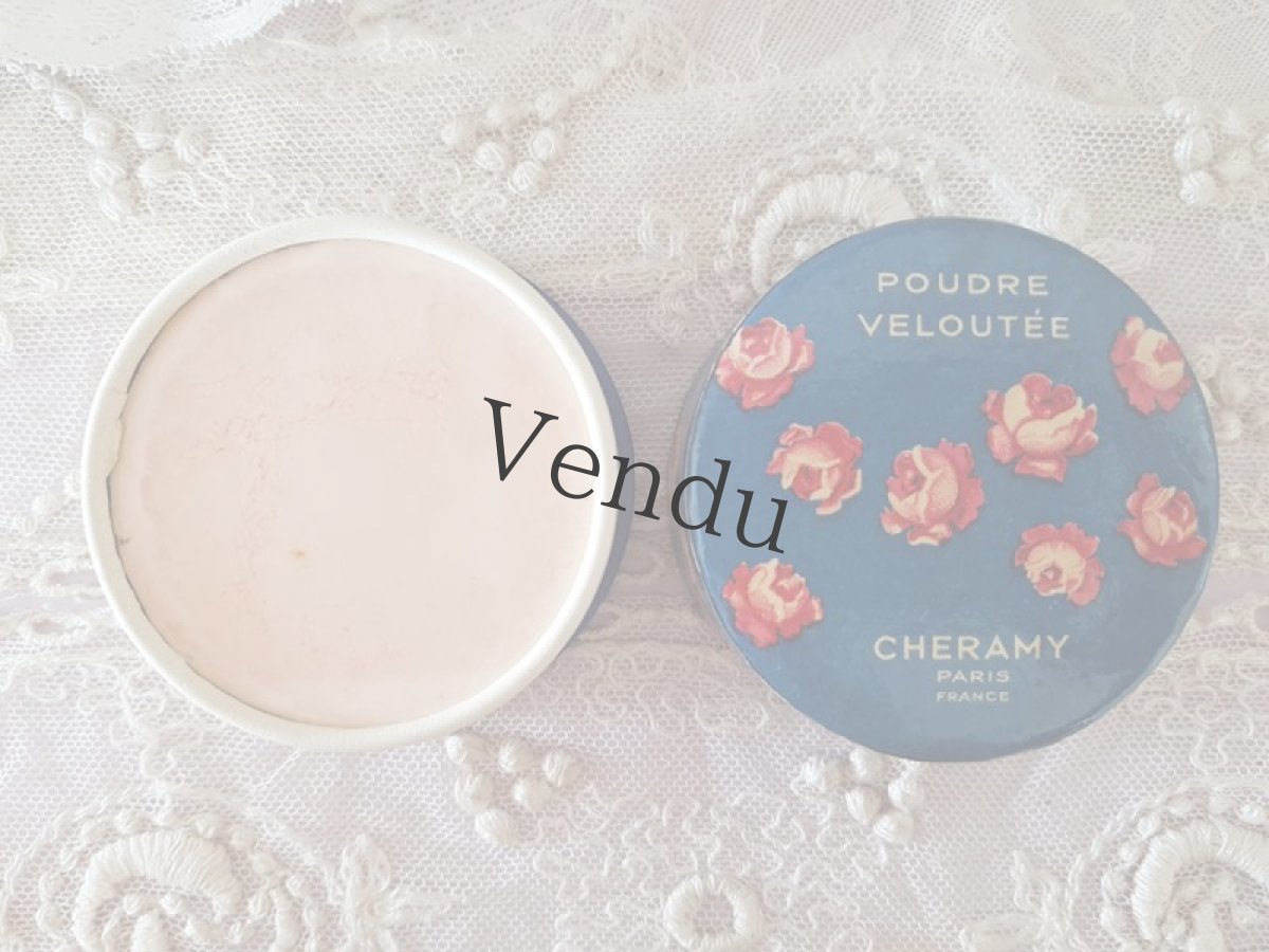 画像5: フランスアンティーク　未使用パウダーボックス (5)