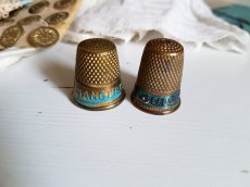 画像3: フランスアンティーク　20世紀初頭 指ぬき DÉ OR Câblé Louis d'Or etc (3)