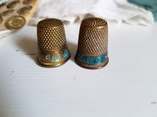 画像4: フランスアンティーク　20世紀初頭 指ぬき DÉ OR Câblé Louis d'Or etc (4)