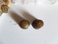 画像5: フランスアンティーク　20世紀初頭 指ぬき DÉ OR Câblé Louis d'Or etc (5)
