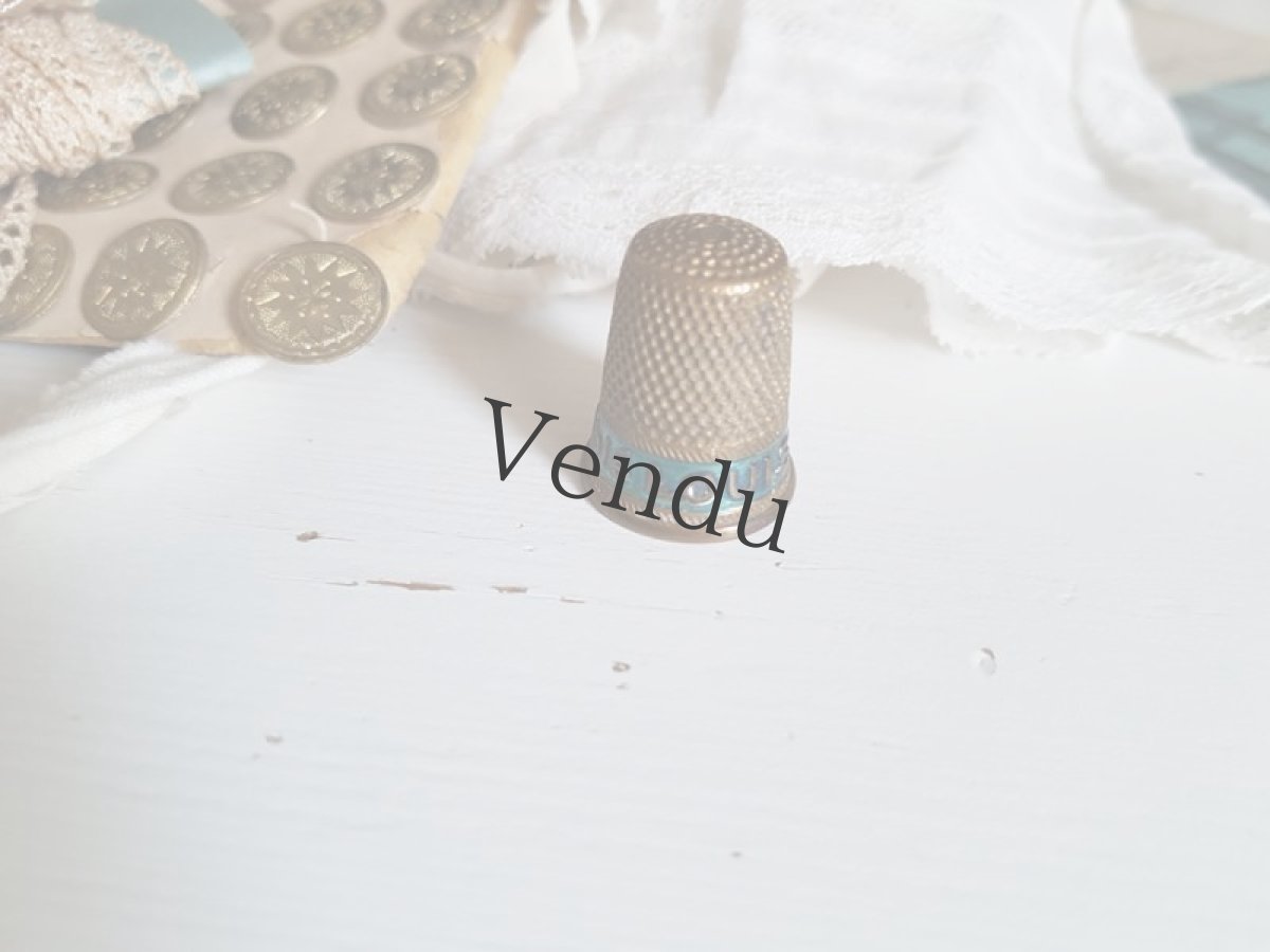 画像7: フランスアンティーク　20世紀初頭 指ぬき DÉ OR Câblé Louis d'Or etc (7)