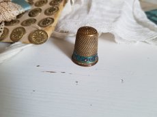 画像7: フランスアンティーク　20世紀初頭 指ぬき DÉ OR Câblé Louis d'Or etc (7)