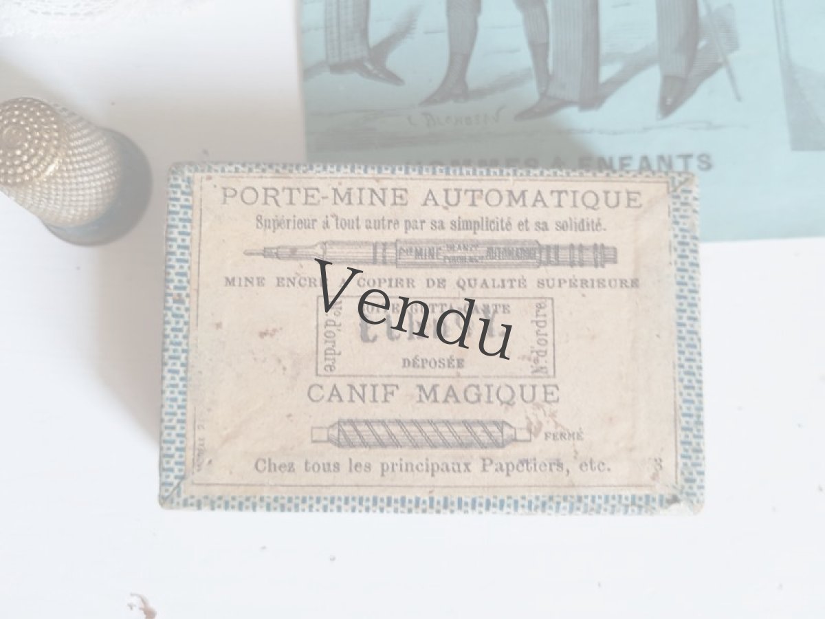 画像7: フランスアンティーク　ペン先の箱 B.P.&Cie PLUM LANCE (7)