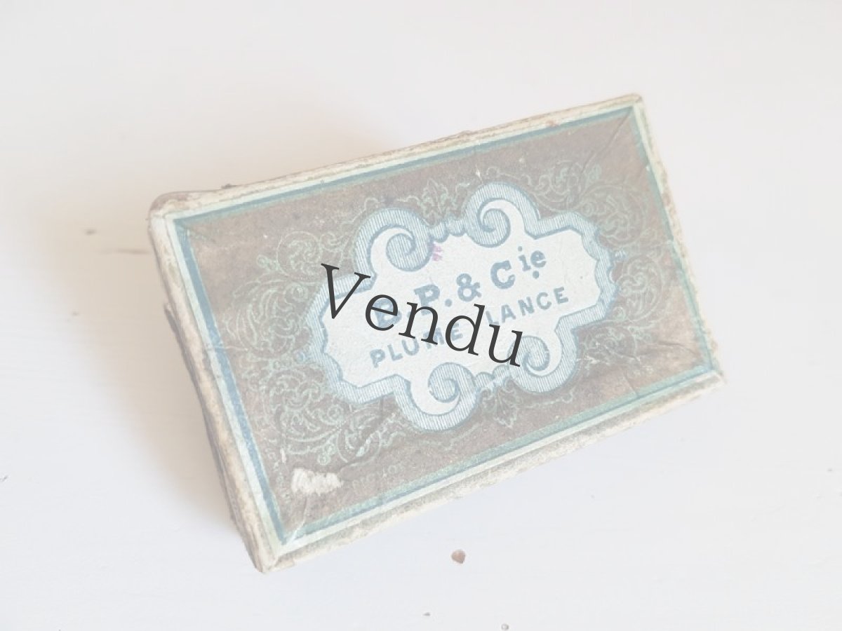 画像12: フランスアンティーク　ペン先の箱 B.P.&Cie PLUM LANCE (12)