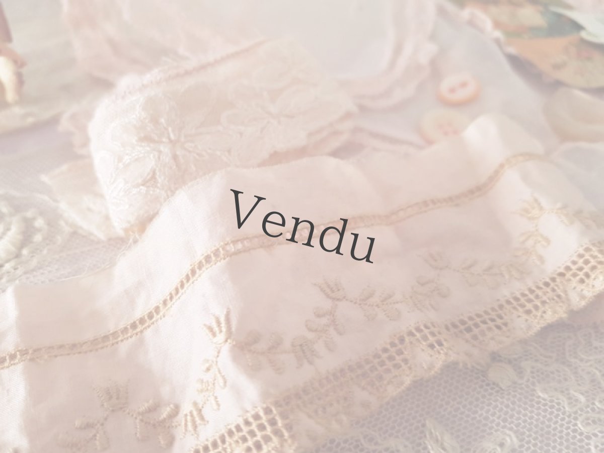 画像3: フランスヴィンテージ　メルスリーセット《Rose》 (3)