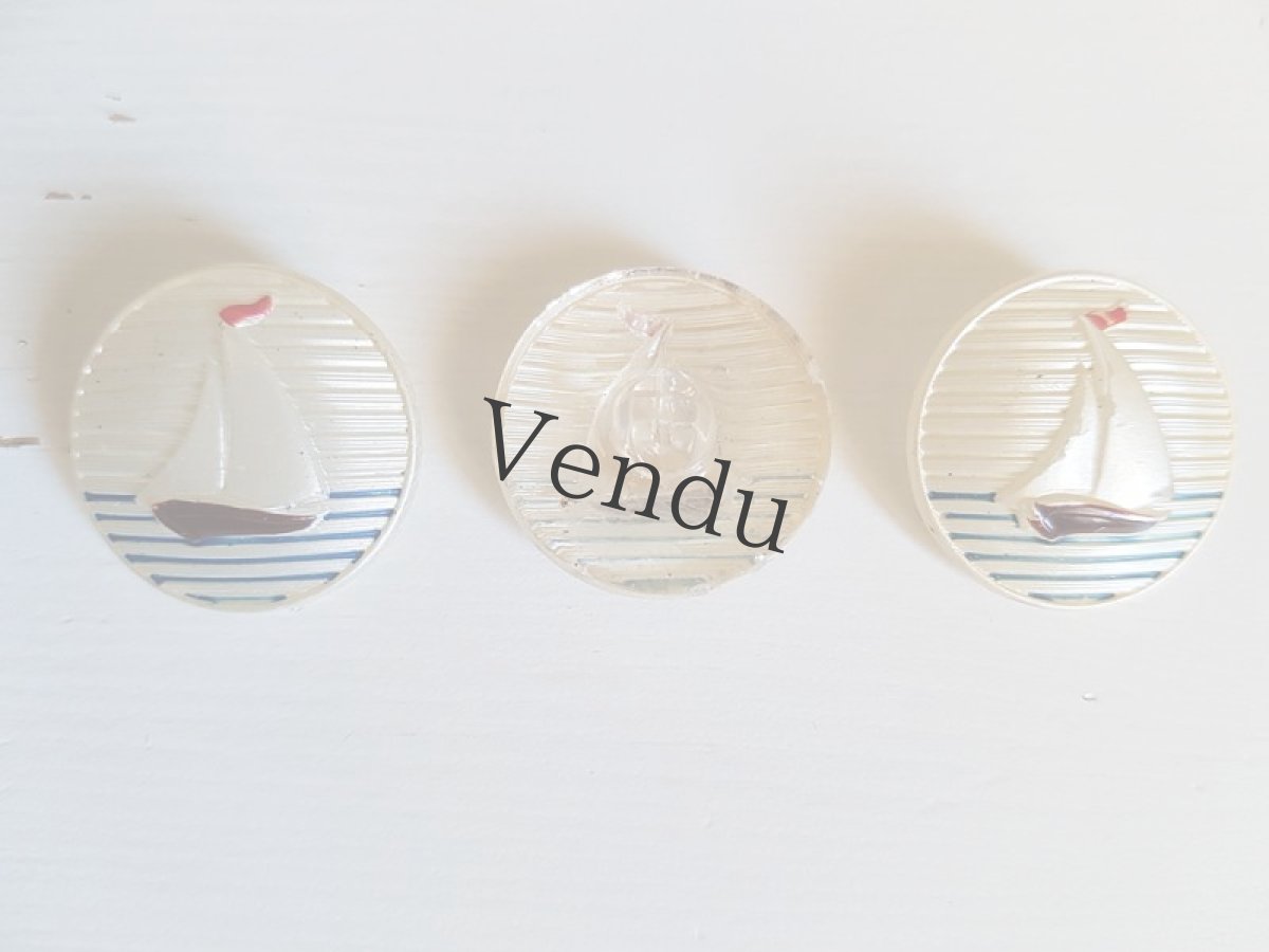 画像3: フランスヴィンテージ　フレンチマリンセット (3)