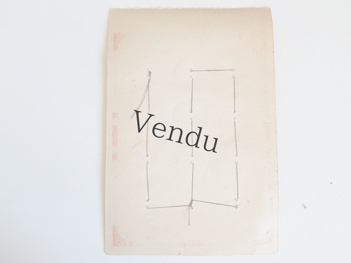 画像6: フランスヴィンテージ　フレンチマリンボタンシート (6)