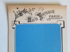 画像2: フランスアンティーク　未使用ボタンシート  HAUTE NOUVEAUTÉ PARIS (2)