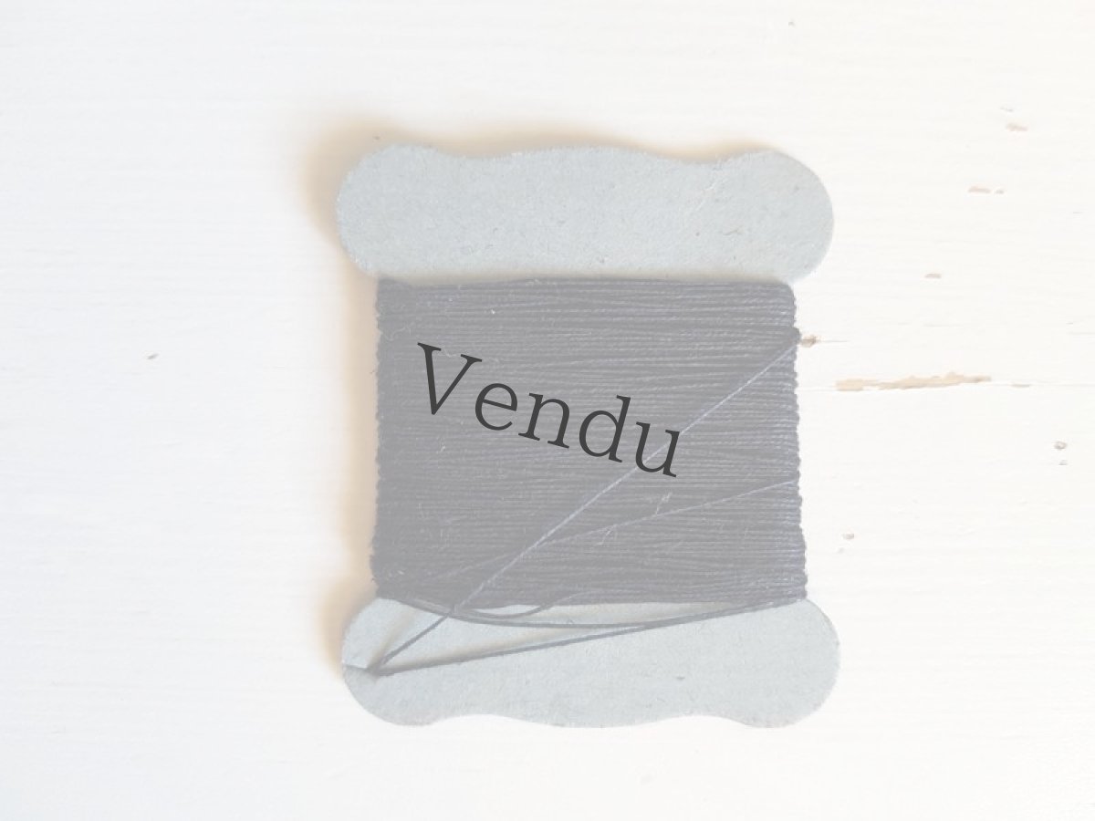 画像3: フランスアンティーク　ちいさなリネンの糸巻き Fils a coudre CRESPEL (3)