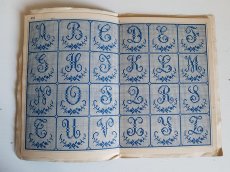 画像3: フランスアンティーク　MAISON SAJOU 刺繍アルファベット図案 DESSINS DE BRODERIRS No.651-652 (3)