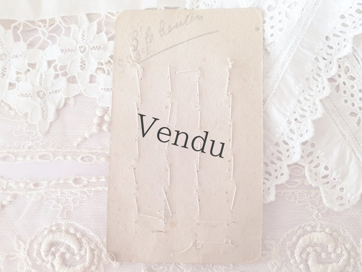 画像5: フランスヴィンテージ　ボタンシート PARIS ELÉGANT 15mm (5)