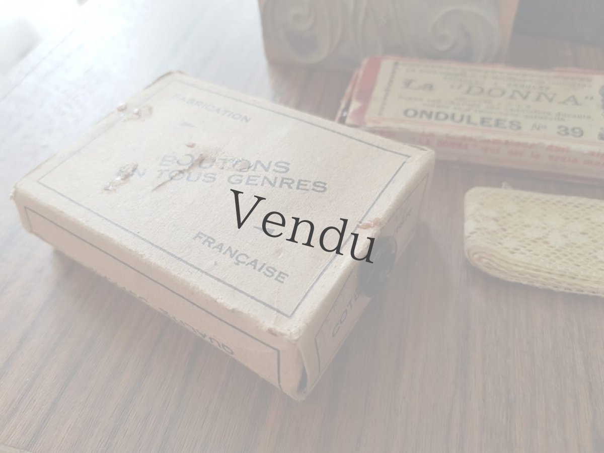 画像3: フランスヴィンテージ　ボタン箱 (3)