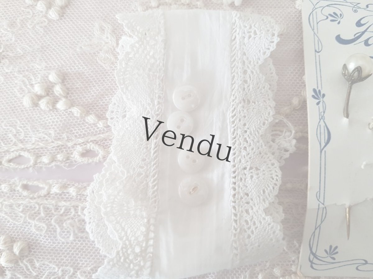 画像7: フランスヴィンテージ　メルスリーセット《Blanc》 (7)