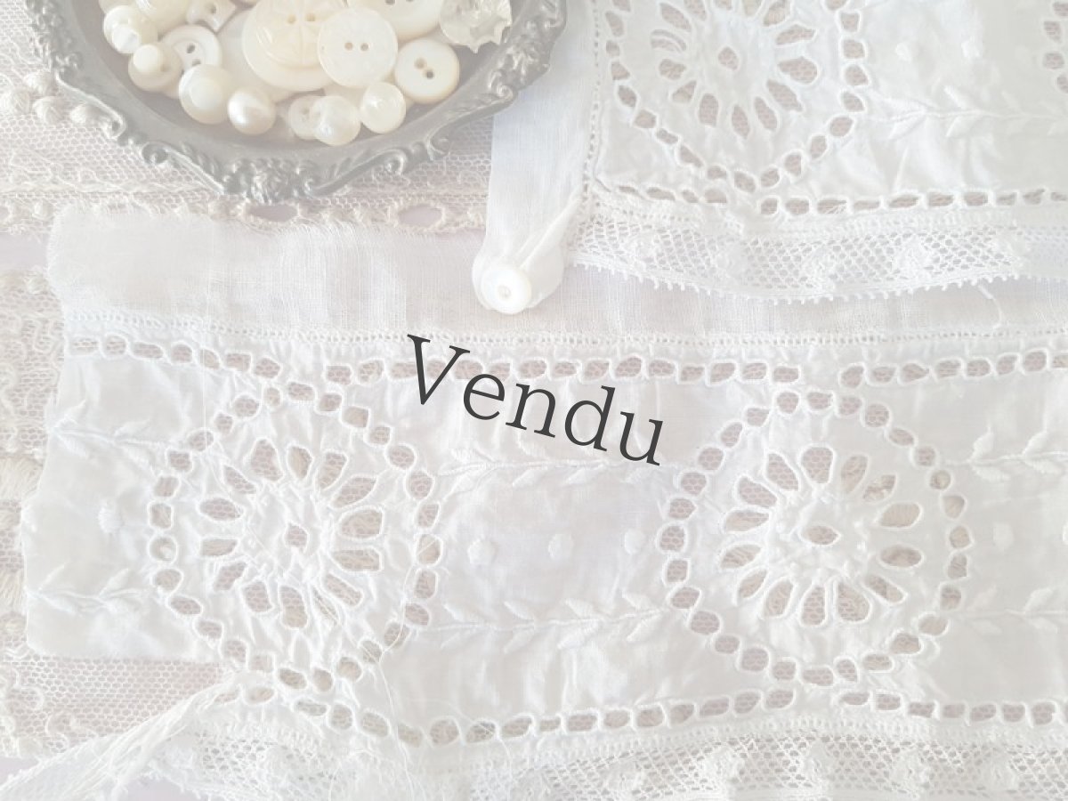 画像3: フランスヴィンテージ　メルスリーセット《Blanc》 (3)