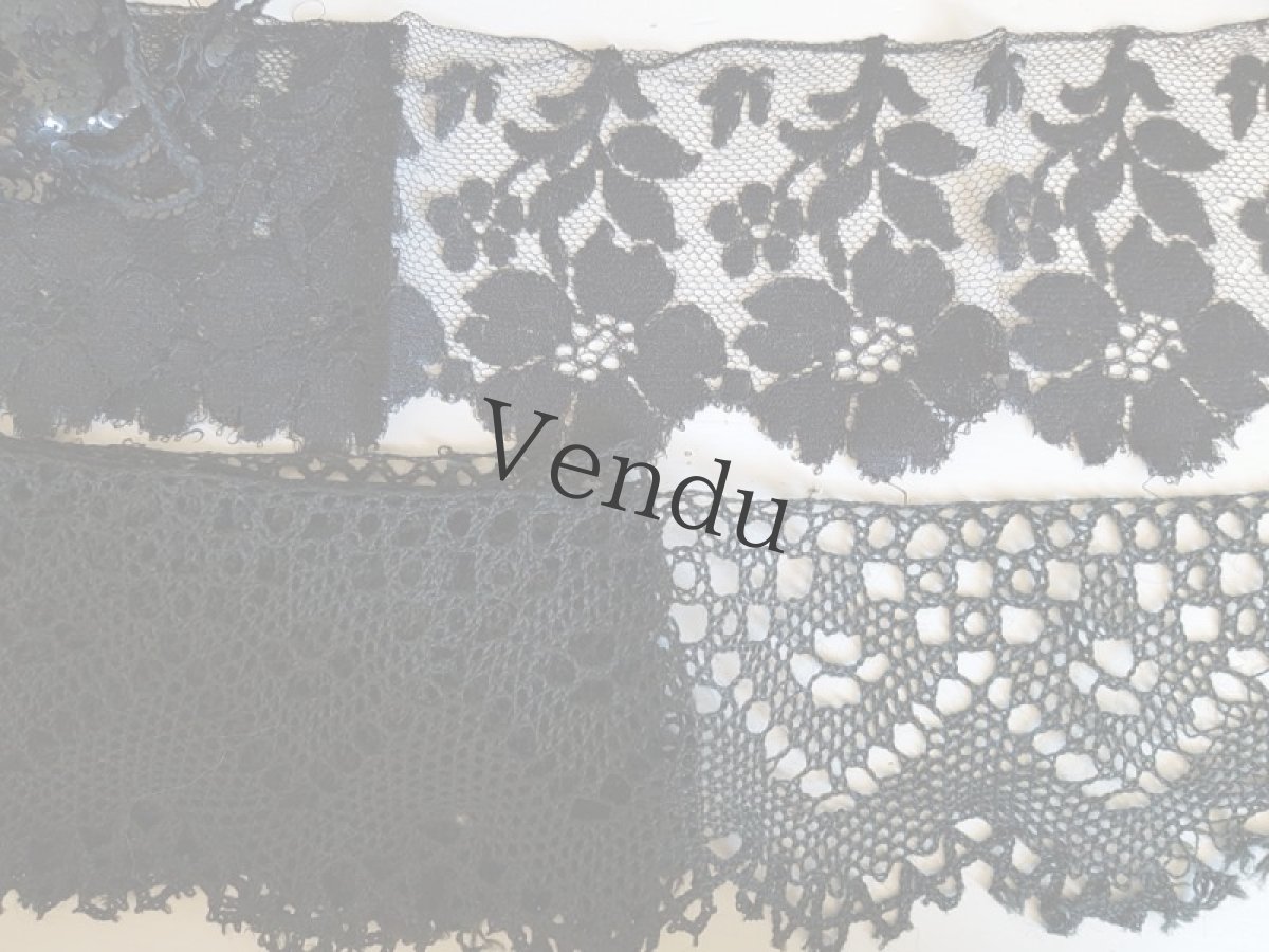 画像3: フランスアンティーク　メルスリーセット《Noir》 (3)