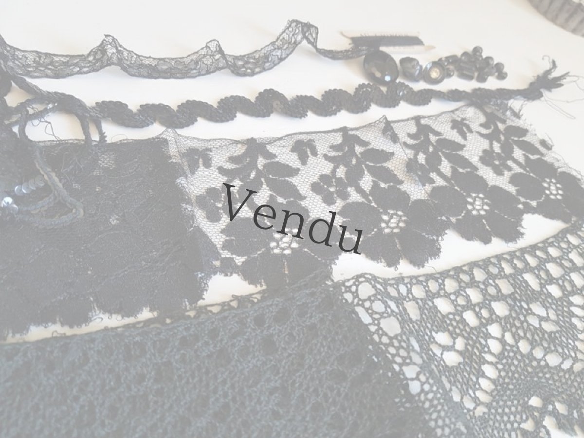 画像5: フランスアンティーク　メルスリーセット《Noir》 (5)