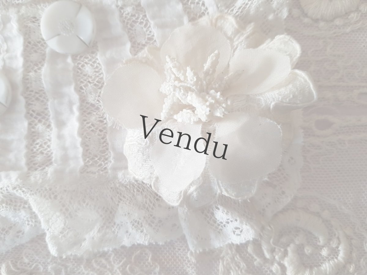 画像6: フランスヴィンテージ　メルスリーセット《Blanc》 (6)