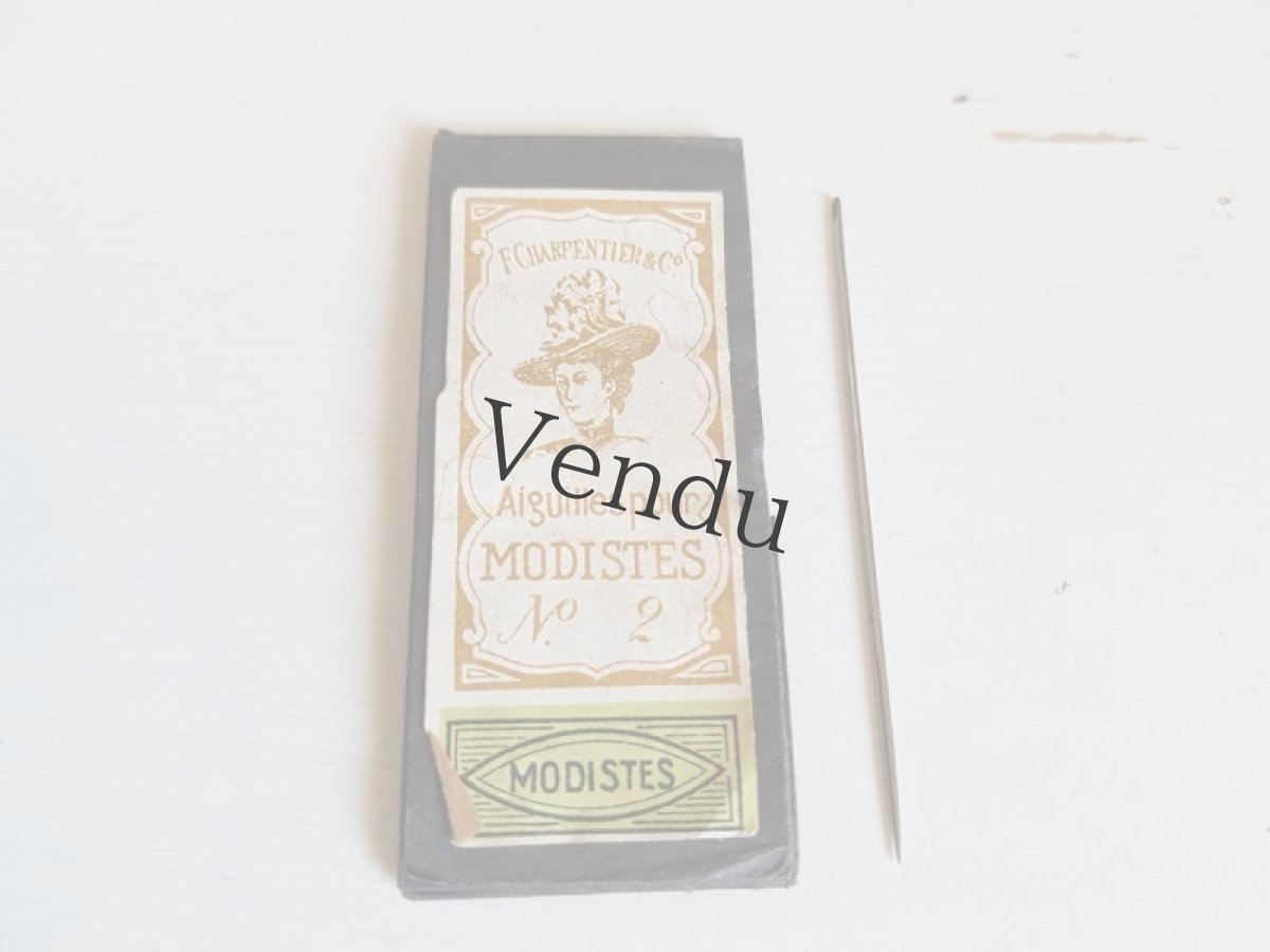 画像2: フランスアンティーク　縫い針 (2)