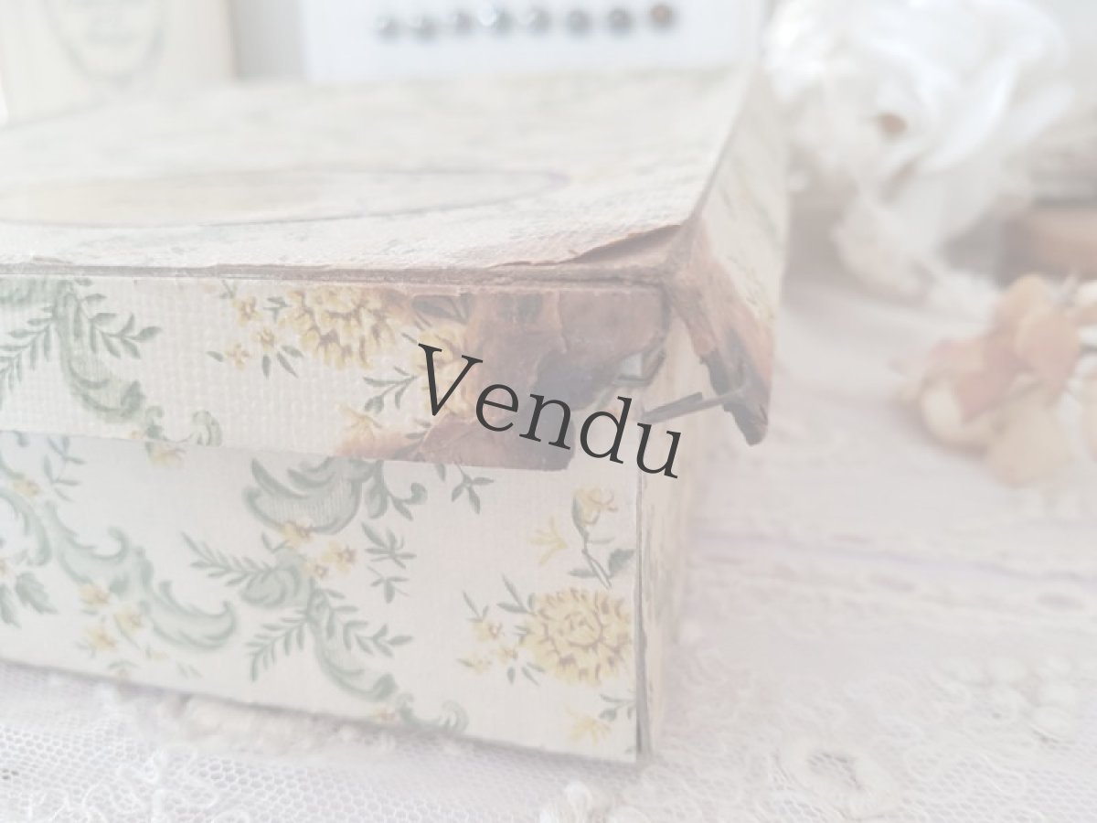 画像17: フランスアンティーク　レースたっぷり箱づめセット (17)