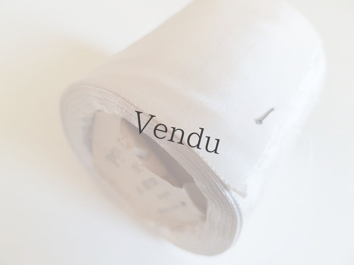 画像5: フランスアンティーク　リボン Blanc (5)