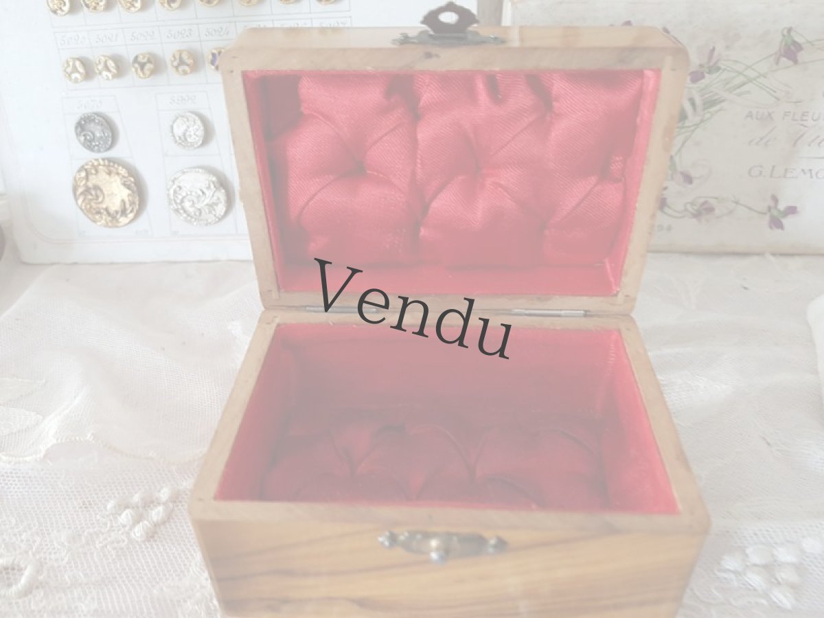 画像7: フランスアンティーク　すみれとミモザのモシュリンヌ (7)