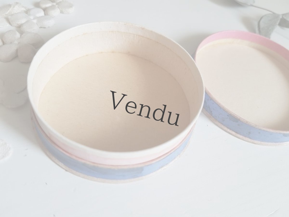 画像5: フランスアンティーク　丸い紙製ボックス DENTIFRICE IMPÉRIAL FRANÇAIS (5)