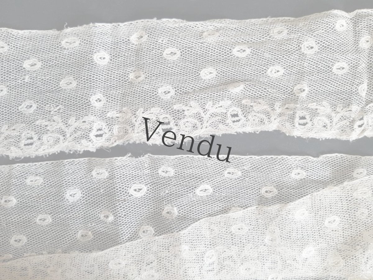 画像7: フランスアンティーク　マリーヌレース 127cm (7)