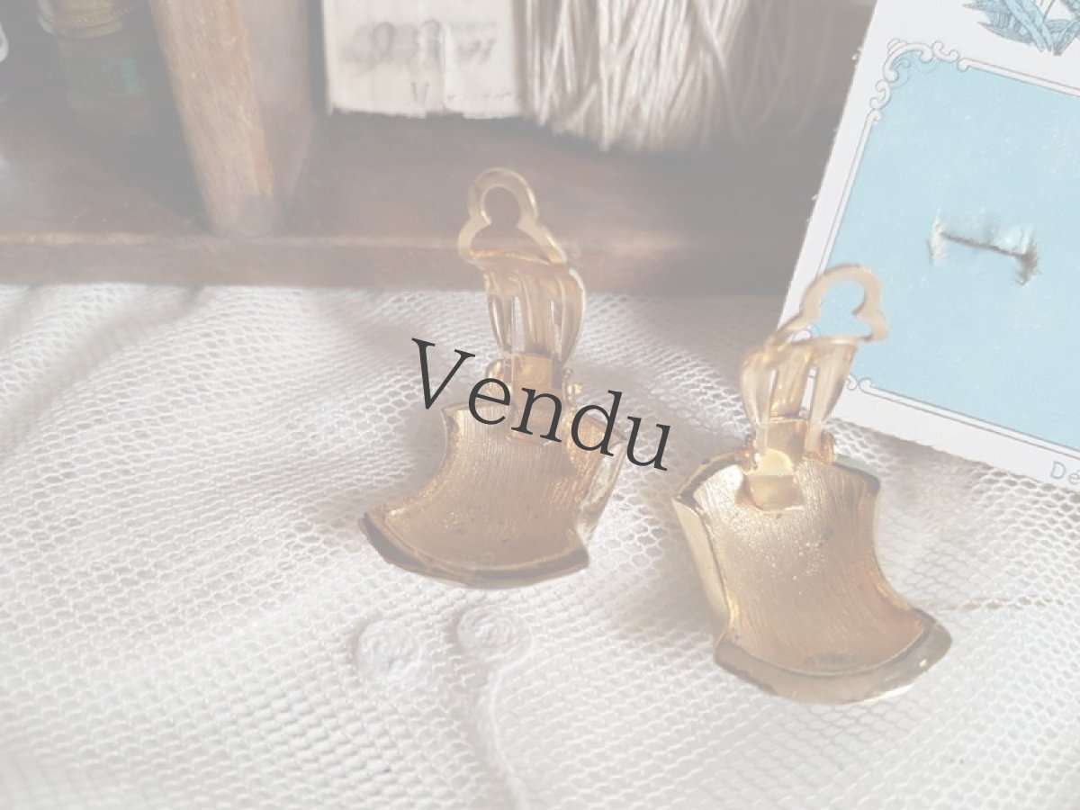 画像5: フランスヴィンテージ　イヤリング 3 Couleurs (5)