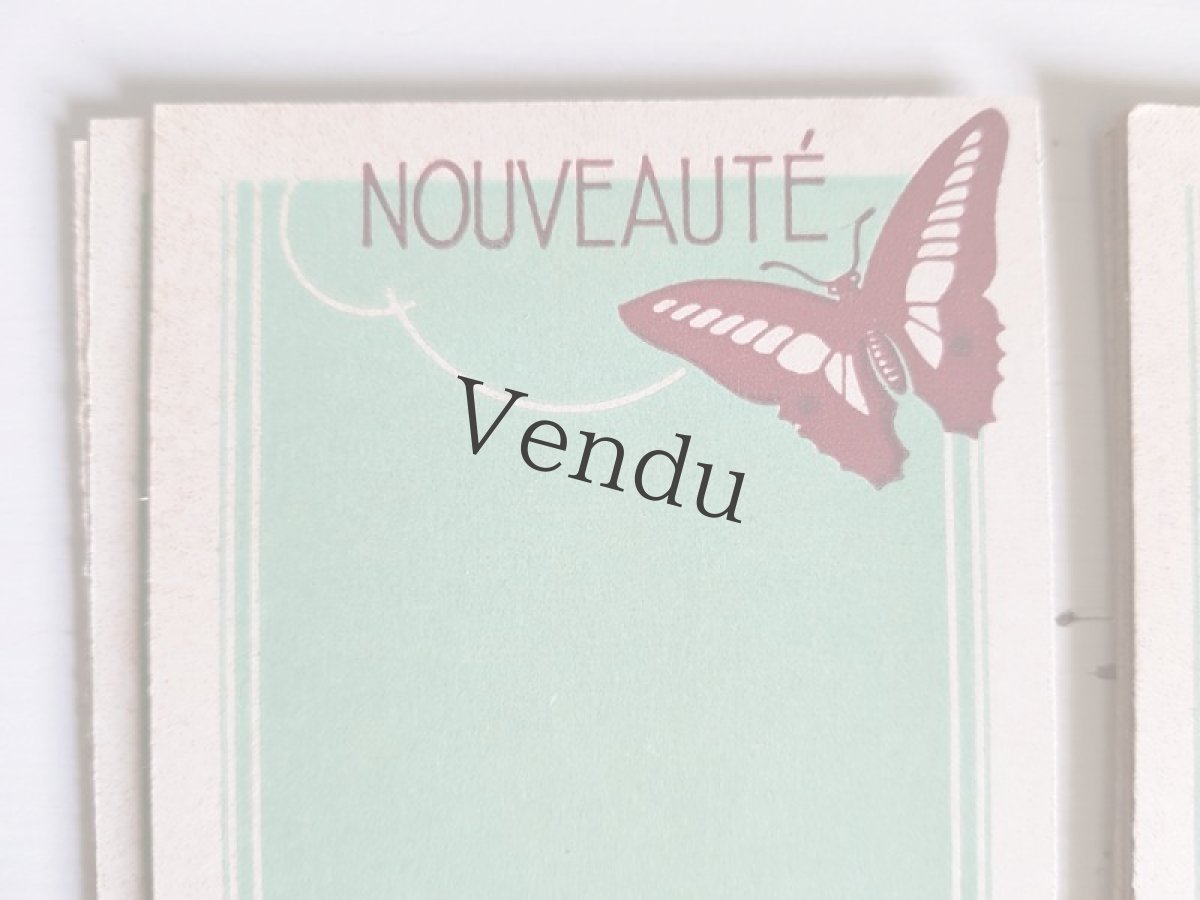画像3: フランスアンティーク　未使用ボタンシート NOUVEAUTÉ (3)