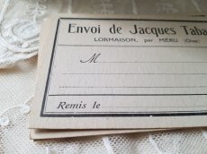 画像2: フランスヴィンテージ　Jacques Tabaryさんからのカード (2)