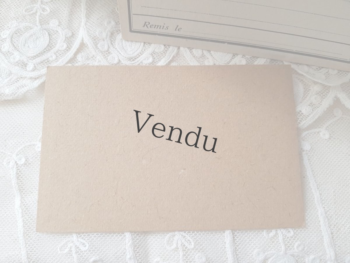 画像4: フランスヴィンテージ　Jacques Tabaryさんからのカード (4)