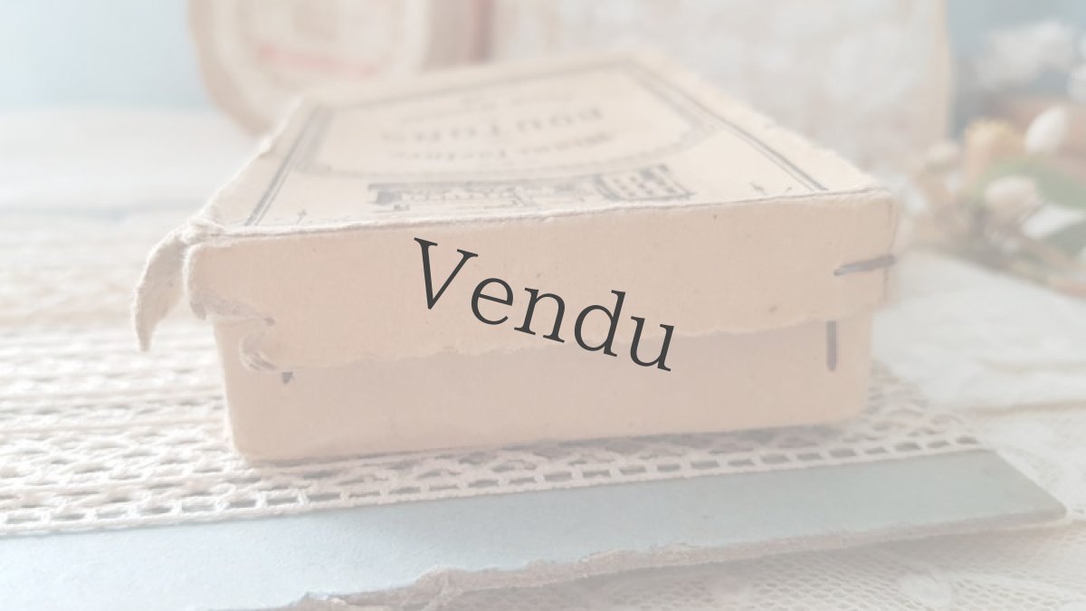 画像5: フランスアンティーク　ボタン箱 (5)