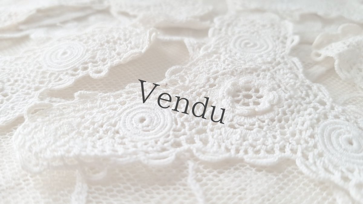 画像3: フランスヴィンテージ　アイリッシュクロッシェレースモチーフA (3)