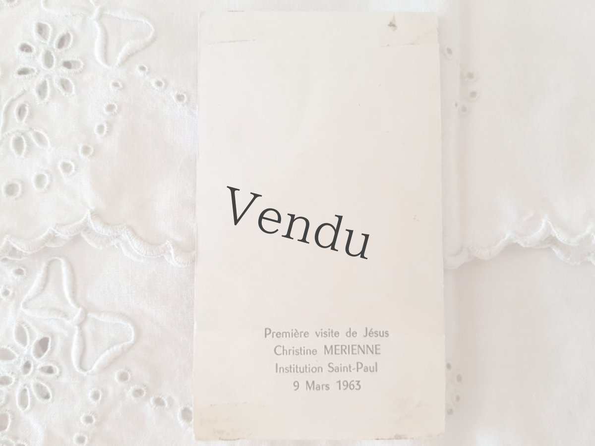 画像11: フランスアンティーク　メルスリーセット《Blanc》A (11)