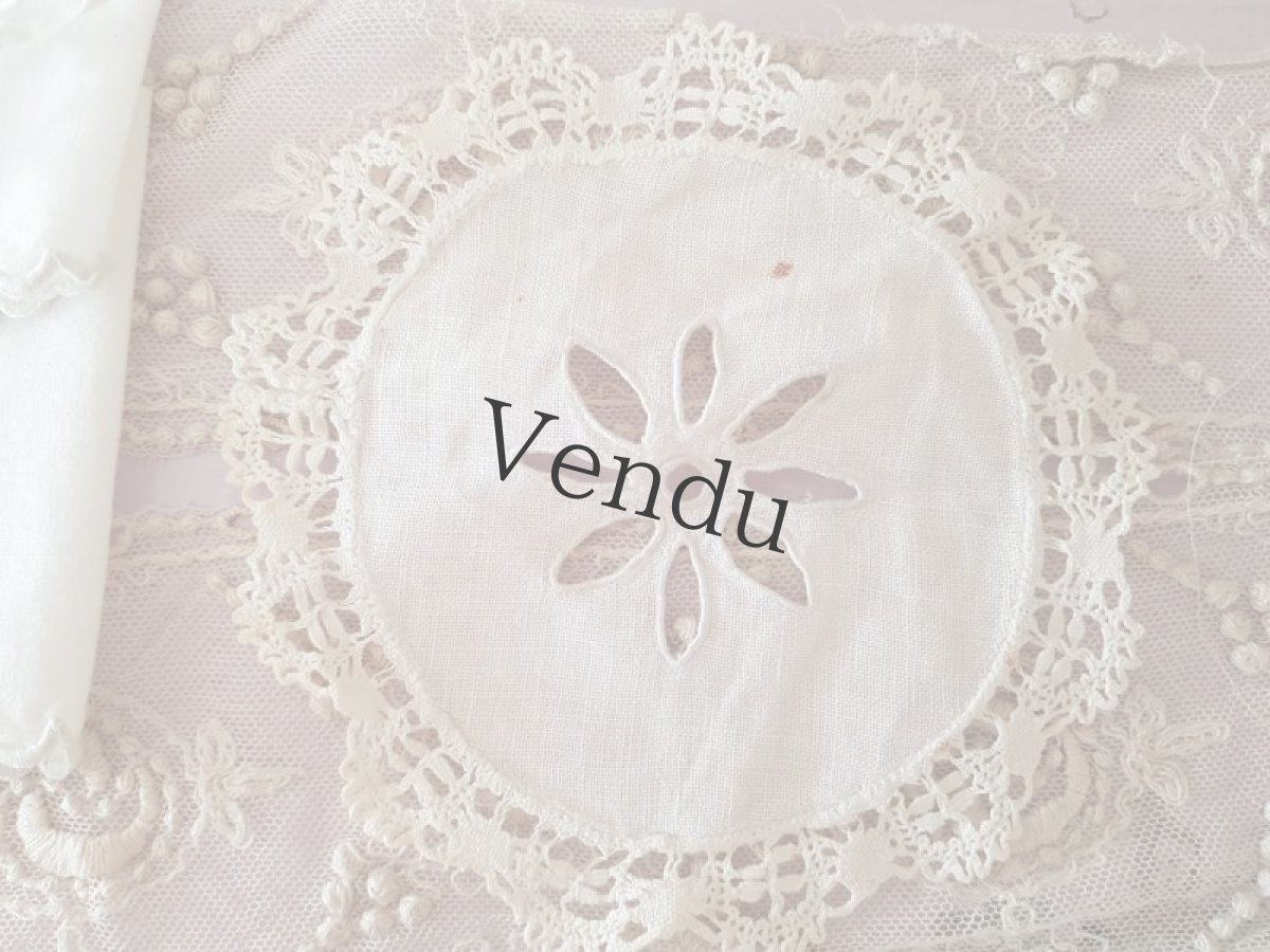 画像9: フランスアンティーク　メルスリーセット《Blanc》A (9)