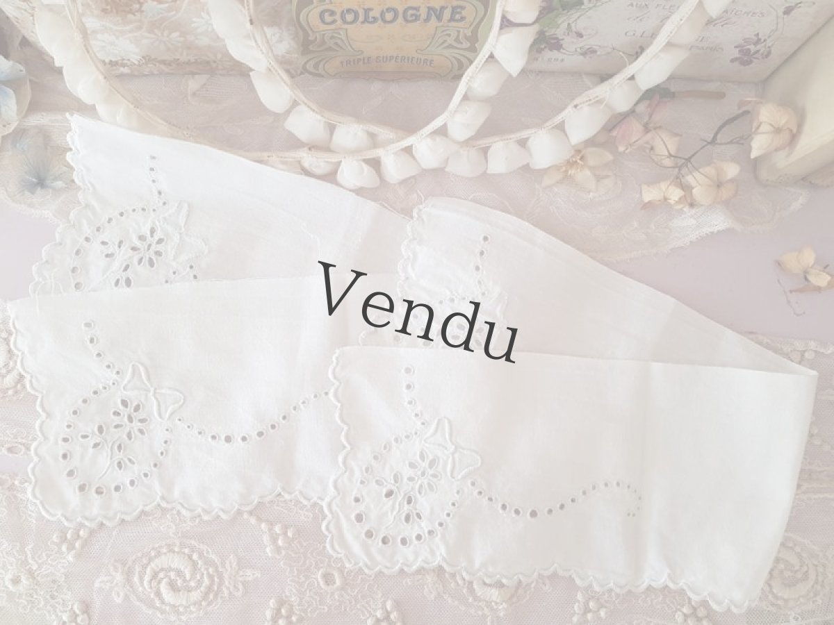 画像4: フランスアンティーク　メルスリーセット《Blanc》A (4)