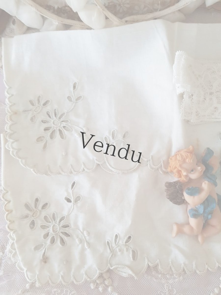 画像3: フランスアンティーク　メルスリーセット《Blanc》B (3)